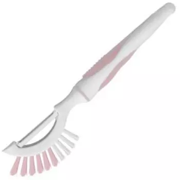 Овощечистка со щеткой Multidom, 21 см, пластик/нерж. сталь, в ассортименте