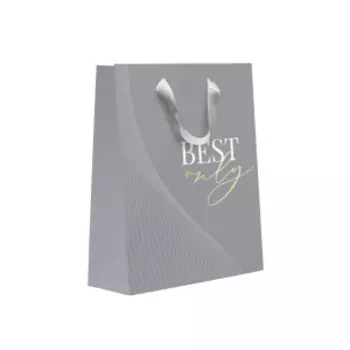 Пакет подарочный, 11.4х14.6х6.4 см, в ассортименте