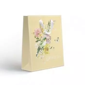 Пакет подарочный, 18х22.7х10 см, в ассортименте