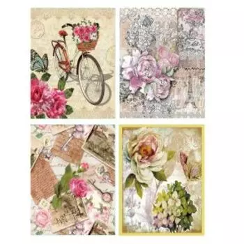 пакет подарочный 22,7х18х10см с блестками