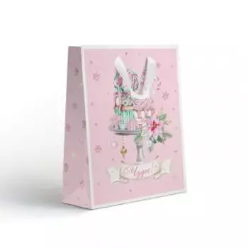 Пакет подарочный NY, 18х22.7х10 см, в ассортименте