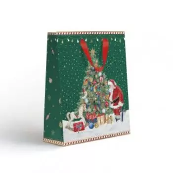 Пакет подарочный NY, 29.2х38х10 см, горизонтальный, в ассортименте