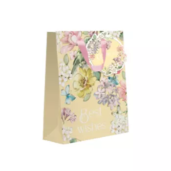 Пакет подарочный премиум, 18х22.7х10 см, в ассортименте