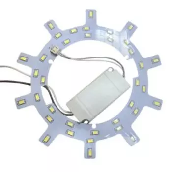 Панель светодиодная для LED светильников СИМВОЛ СВЕТА, 12 Вт, 16 см, металл