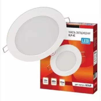 Панель светодиодная встраиваемая круглая RLP-VC, 12Вт, 4000К, 14,5см, IN HOME
