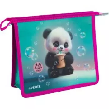 Папка для тетрадей deVENTE Yummy Panda, A5, 24.3х20х8 см, с текстильным расширением