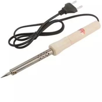 Паяльник, деревянная ручка, 60 Вт