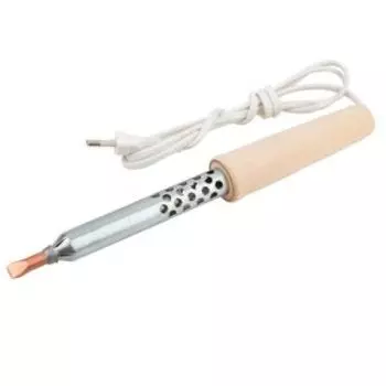 Паяльник Россия, 100 Вт, 220 В, деревянная ручка