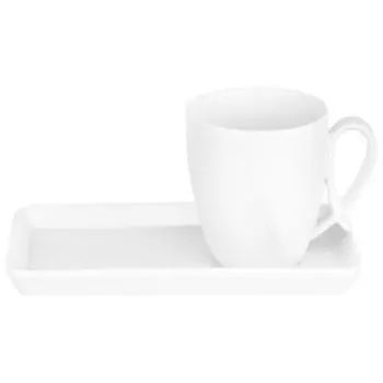 Пара чайная Айсберг, 300 мл, фарфор