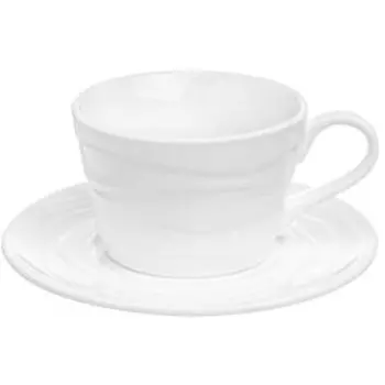 Пара чайная Айсберг волны, 360 мл, фарфор