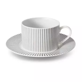 Пара чайная Apollo Stripes, 220 мл, фарфор