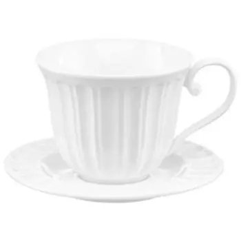 Пара чайная Elan Gallery Ампир, 300 мл, фарфор