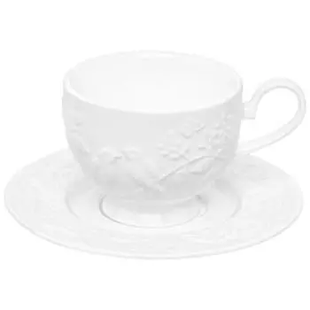 Пара чайная Elan Gallery Птички на ветке, 300 мл, фарфор