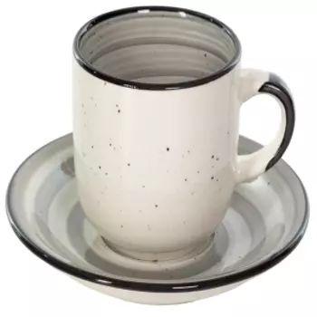 пара чайная Графитовый бриз 2 пр., 260мл, керамика