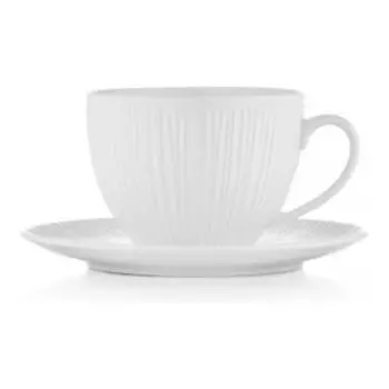 Пара чайная Mallow, 250 мл, фарфор