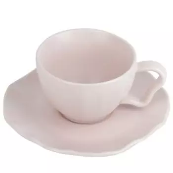 пара чайная NOUVELLE HOM Crayola Pudra 250 мл, фарфор