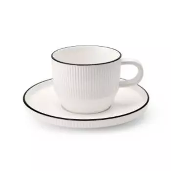 Пара чайная Suffit, 225 мл, фарфор