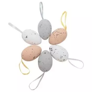 Пасхальный сувенир Декоративные яйца, 6 шт