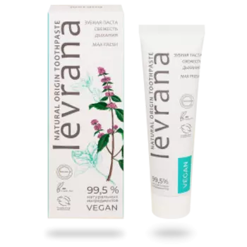 паста зубная LEVRANA Свежесть дыхания, 100мл