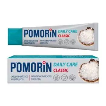 Паста зубная Pomorin Classic Ежедневный уход, 100 мл