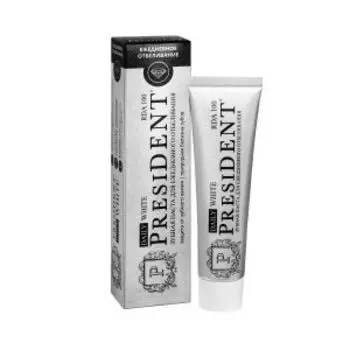 Паста зубная President Daily White, 100 RDA, 68 г