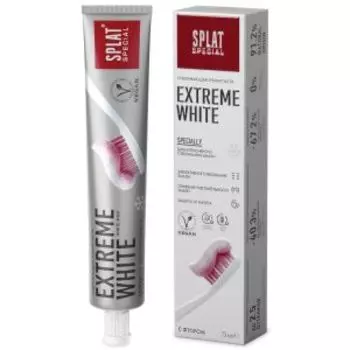 Паста зубная Сплат Extreme White отбеливающая, 75 мл