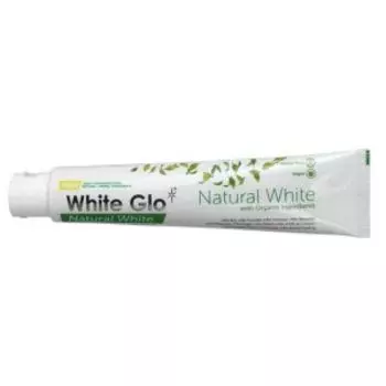 Паста зубная White Glo Natural White, 100 г, отбеливающая
