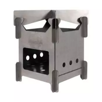 Печь-щепочница складная ПМ-03, 11.2х11.2х17 см