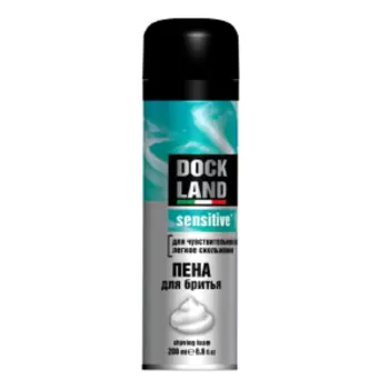 Пена для бритья Dockland Sensitive, 200 мл