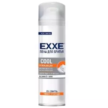 Пена для бритья Exxe Cool Освежающая, 200 мл