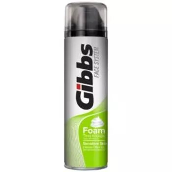 Пена для бритья GIBS Sensitive, 200 мл