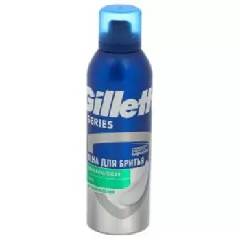 Пена для бритья Gilette Series, 200 мл, успокаивающая