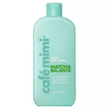 Пена для ванн CafeMimi Colors Matcha balance, 400 мл