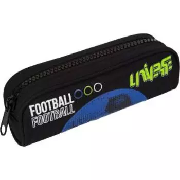 Пенал de VENTE Football Universe, 22x7.5x5.5 см, для 60 предметов, текстильный