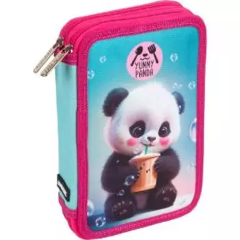 Пенал de VENTE Yummy Panda, 21x14x5.2 см, для 44 предметов