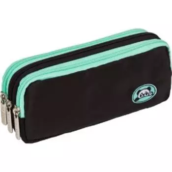 Пенал deVENTE Fluffy Ears Panda, 21x8.5x5.5 см, для 60 предметов, нейлон