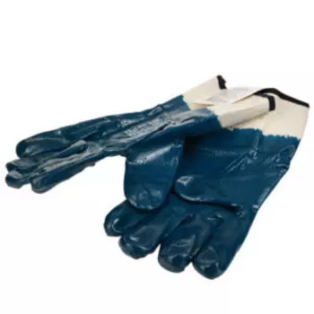 Перчатки нитрил, манжеты краги