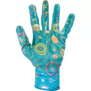 Перчатки садовые с нитрилом Park EL-F002, размер S