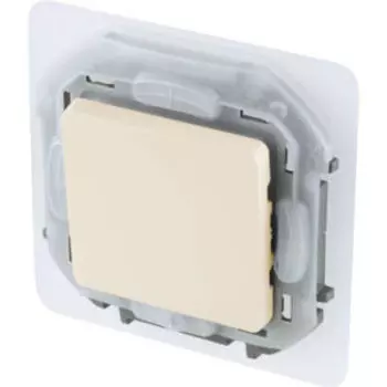 Переключатель LEGRAND Inspiria одноклавишный, 10 ах, слоновая кость