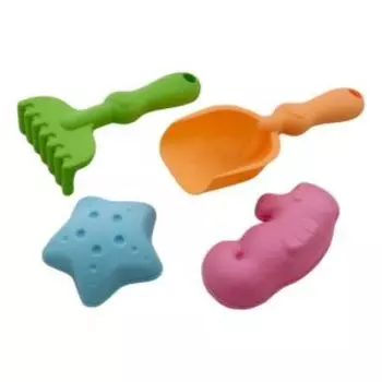 Песочный набор, 4 предмета