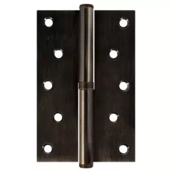 Петля Adria левая, 120х80х2.5 мм, сталь, старинная бронза