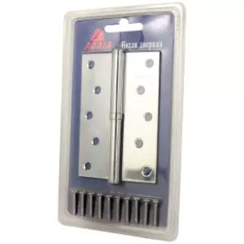 Петля Adria правая, 120х80х2.5 мм, сталь, хром