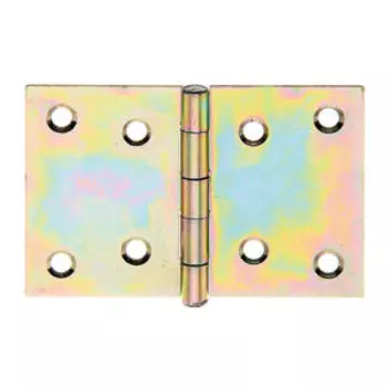 Петля GAH ALBERTS, 60х90мм, желтая, оцинкованная