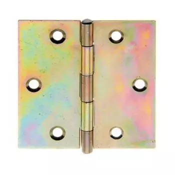 Петля GAH ALBERTS, 64x62 мм, оцинкованная, желтый