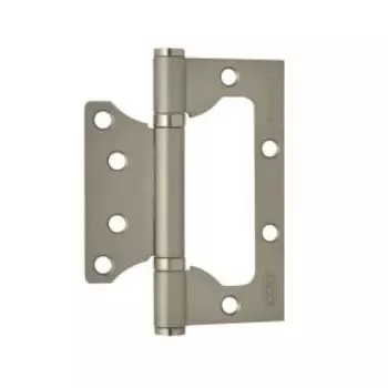 Петля накладная универсальная НОРА-М 800-4 FHP-STD, 100х75х2.5 мм, матовый никель