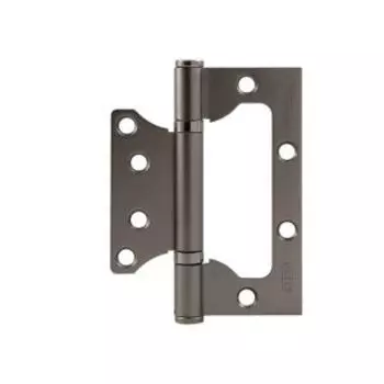 Петля накладная универсальная НОРА-М 800-4 FHP-STD, 100х75х2.5 мм, графит