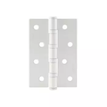 Петля универсальная НОРА-М 4ВВ FHP-STD, 100х70х2.5 мм, белый