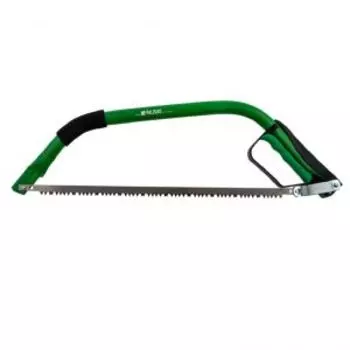 Пила лучковая, 530 мм, двухкомпонентная рукоятка, защитная кулиса