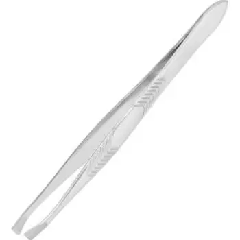 Пинцет для бровей Идеальная, 9 см, нерж. сталь