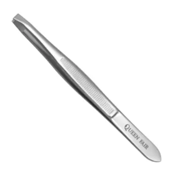 Пинцет Queen Fair №1 Premium, 9 см, прямой узкий